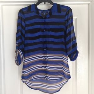 Old Navy Striped Blouse
